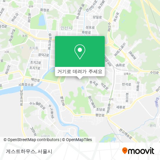 게스트하우스 지도