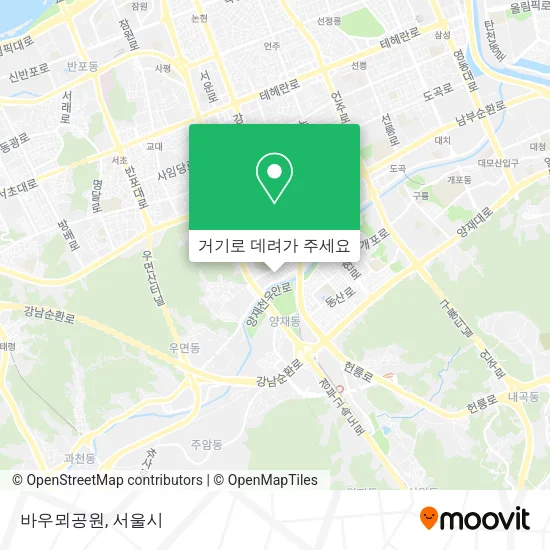 바우뫼공원 지도