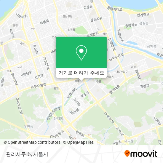 관리사무소 지도