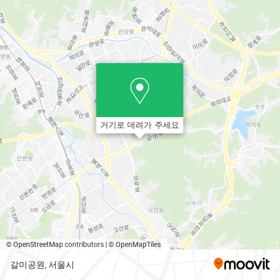 갈미공원 지도
