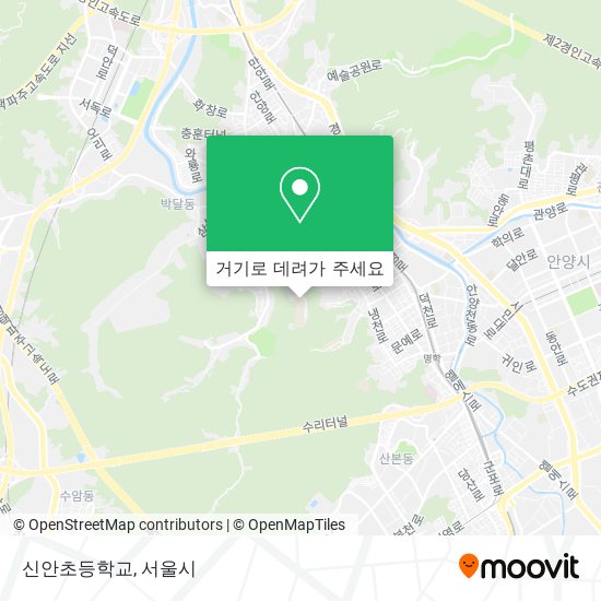 신안초등학교 지도