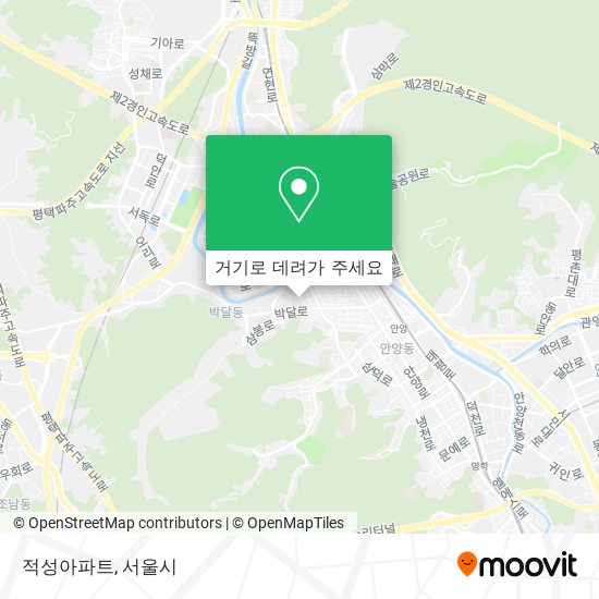 적성아파트 지도