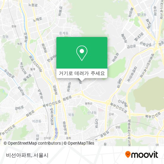 비선아파트 지도