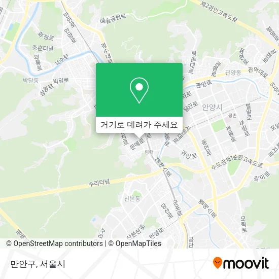 만안구 지도