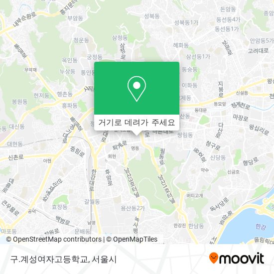 구.계성여자고등학교 지도