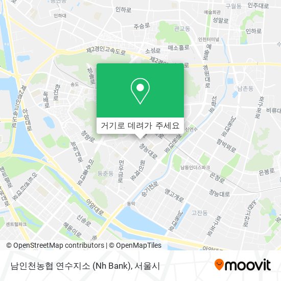 남인천농협 연수지소 (Nh Bank) 지도