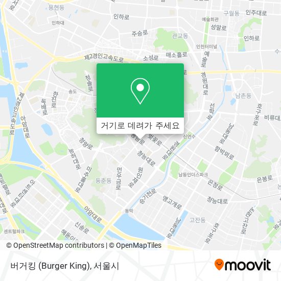 버거킹 (Burger King) 지도