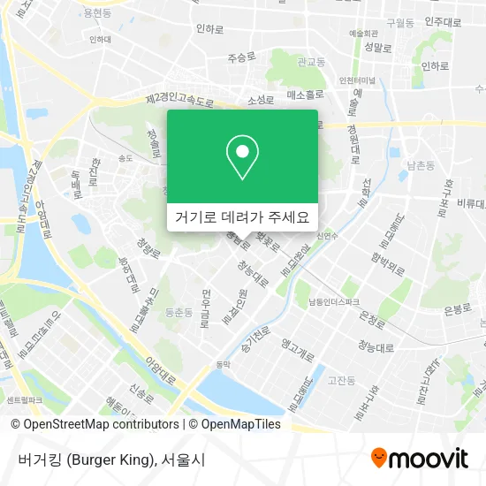 버거킹 (Burger King) 지도