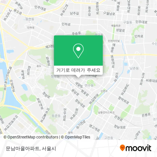 문남마을아파트 지도