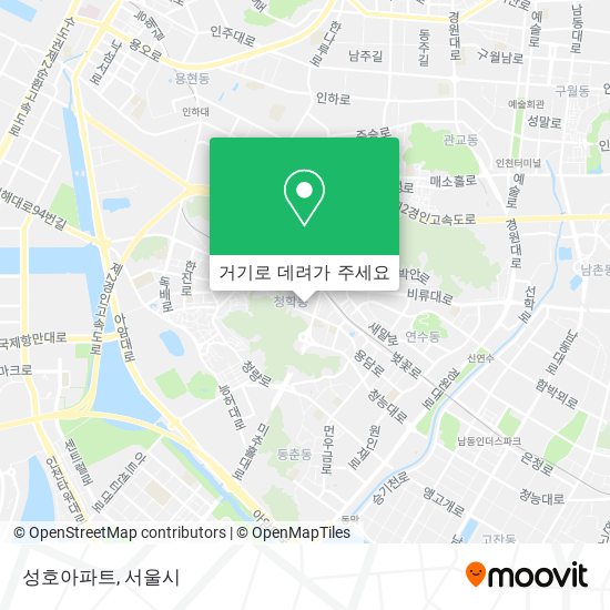 성호아파트 지도