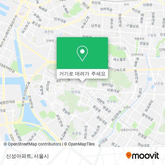 신성아파트 지도