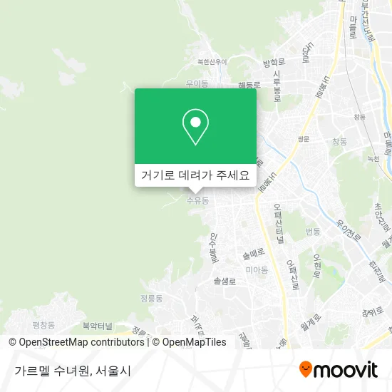 가르멜 수녀원 지도