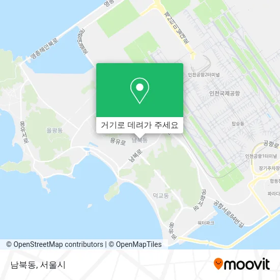 남북동 지도