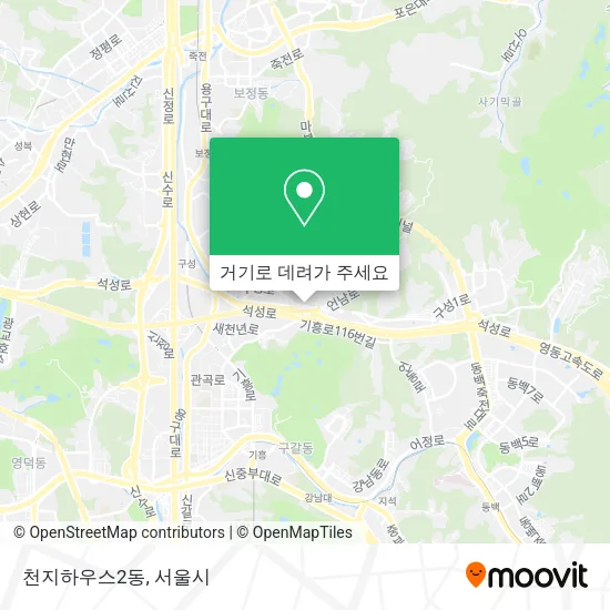 천지하우스2동 지도