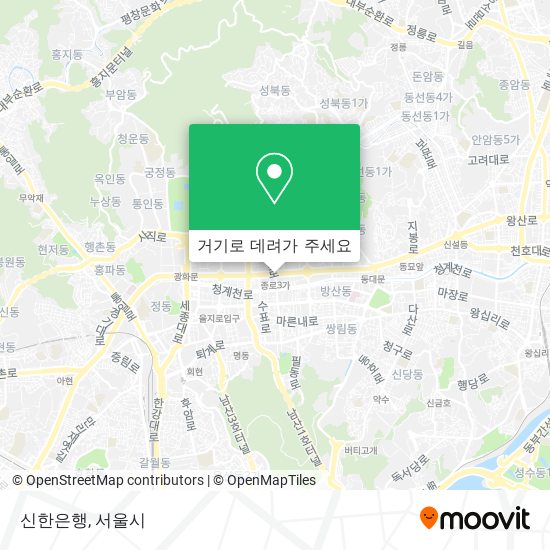 신한은행 지도