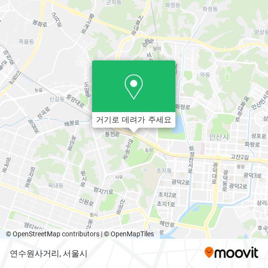 연수원사거리 지도