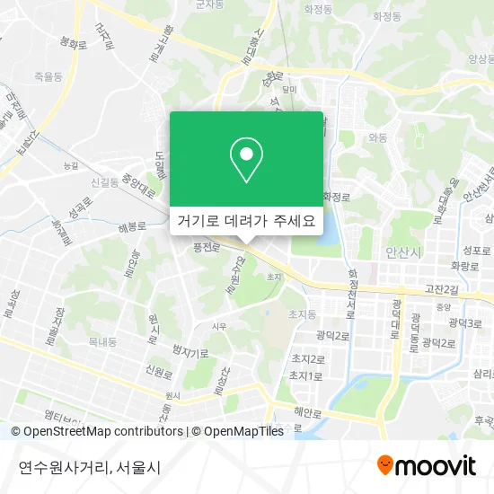 연수원사거리 지도