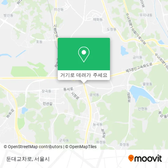 둔대교차로 지도