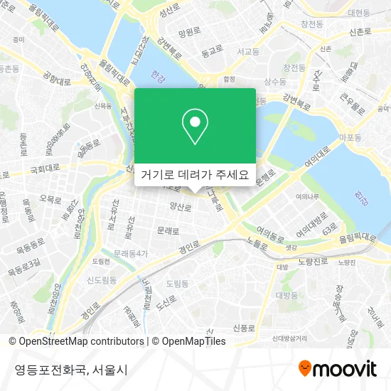 영등포전화국 지도