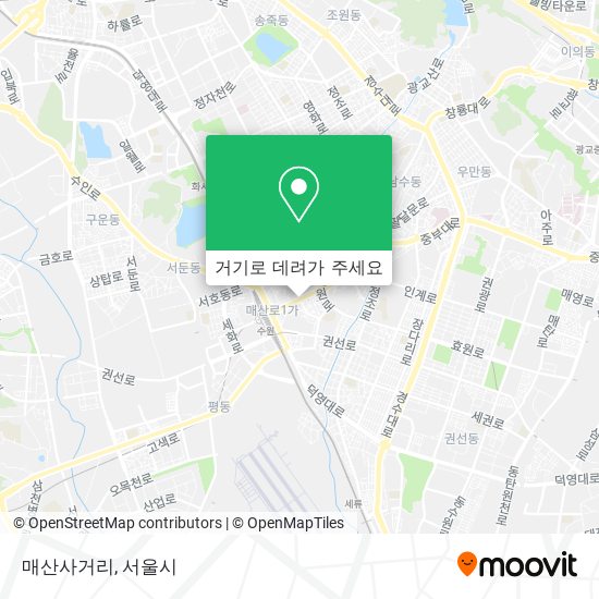 매산사거리 지도