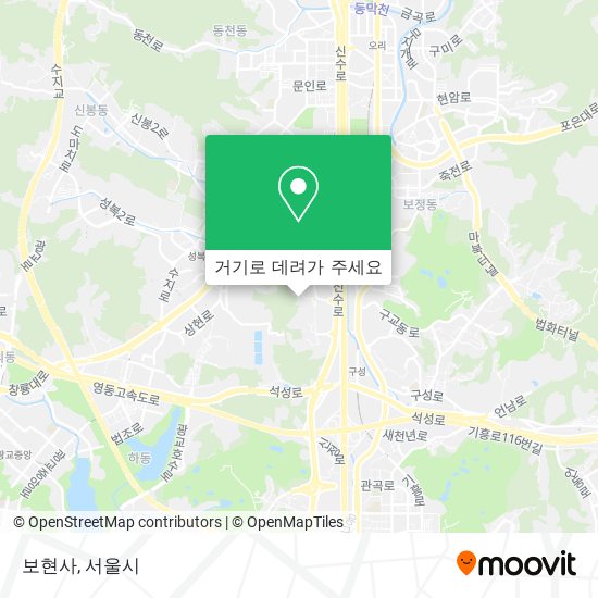 보현사 지도