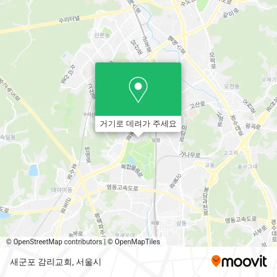 새군포 감리교회 지도