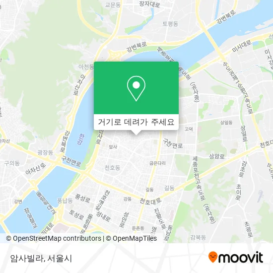 암사빌라 지도