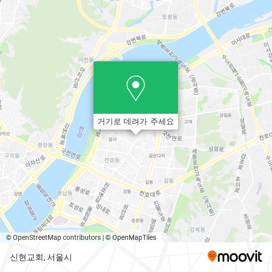 신현교회 지도