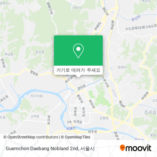 Guemchon Daebang Nobland 2nd 지도