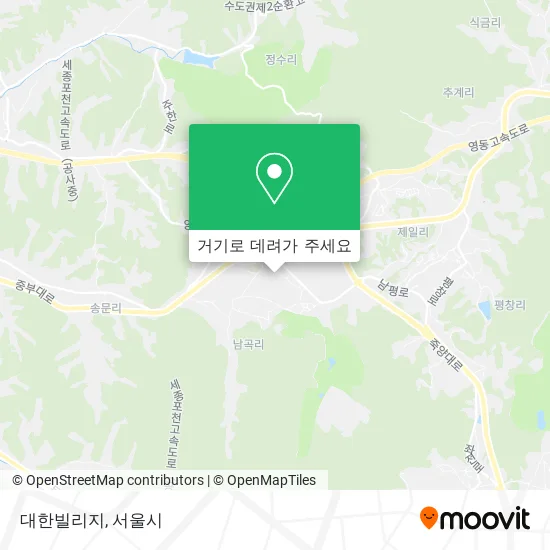 대한빌리지 지도