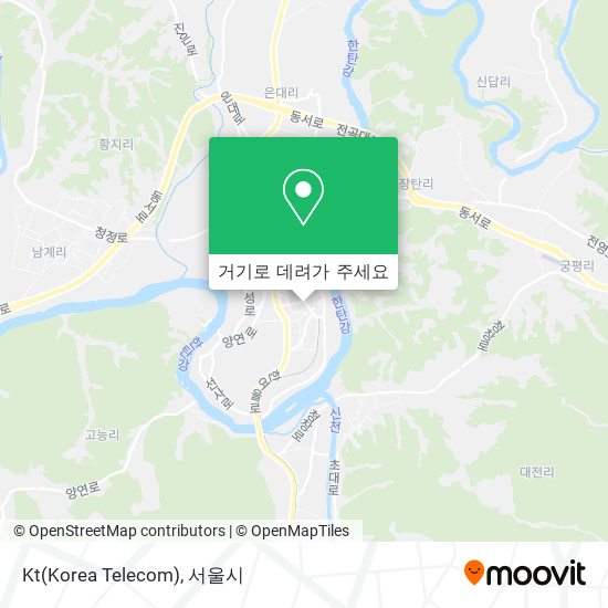 Kt(Korea Telecom) 지도