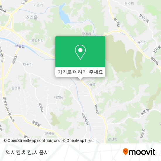 멕시칸 치킨 지도