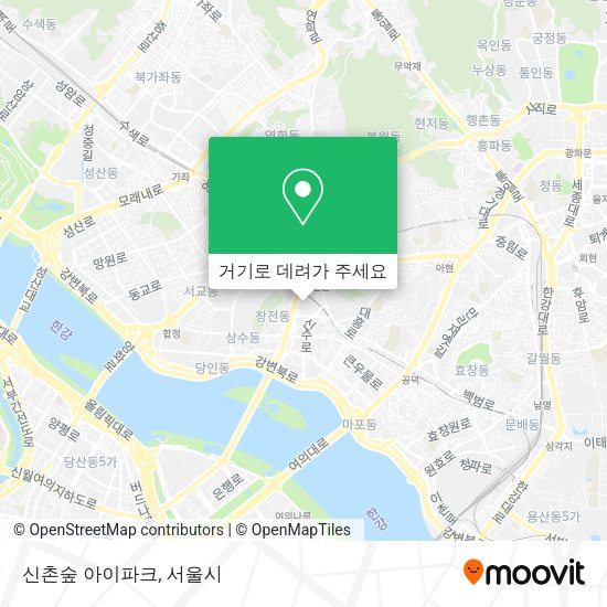 신촌숲 아이파크 지도