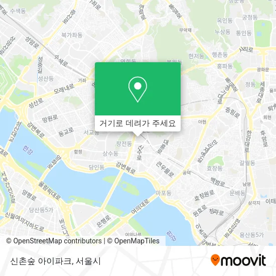 신촌숲 아이파크 지도