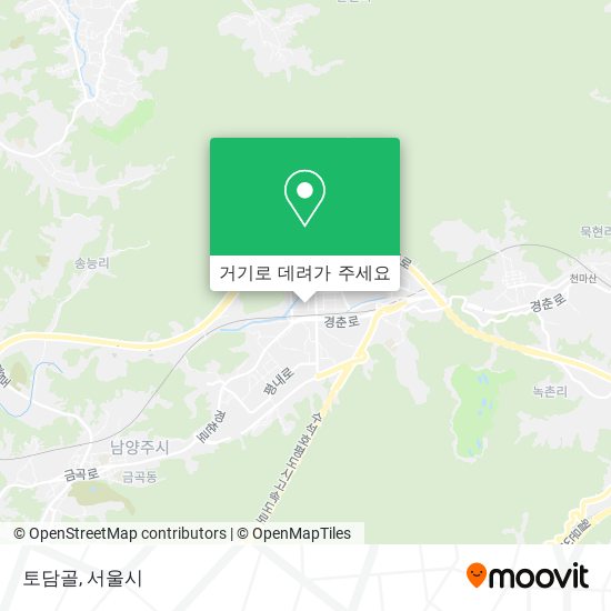 토담골 지도