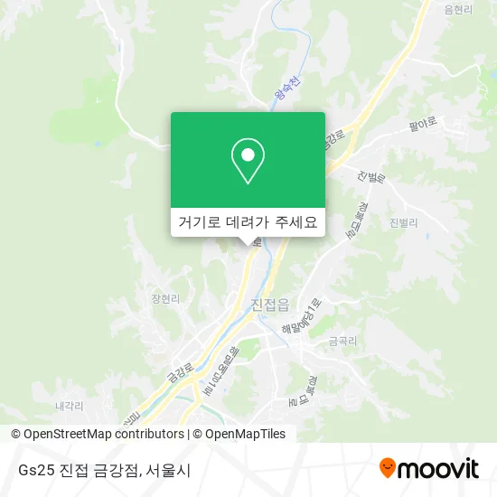 Gs25 진접 금강점 지도