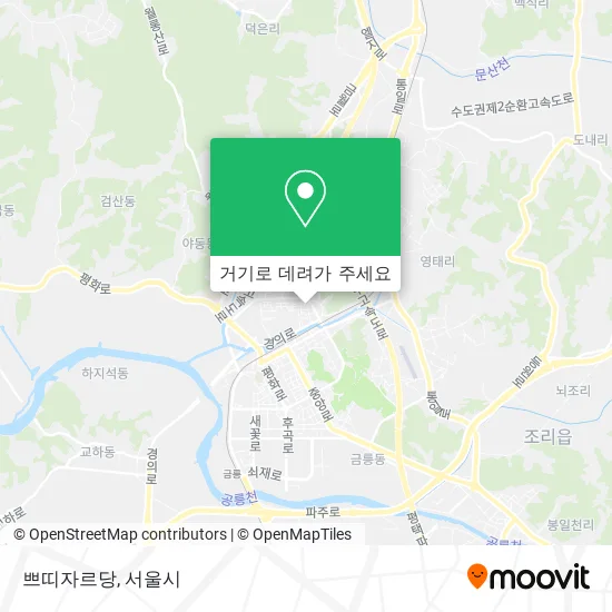 쁘띠자르당 지도