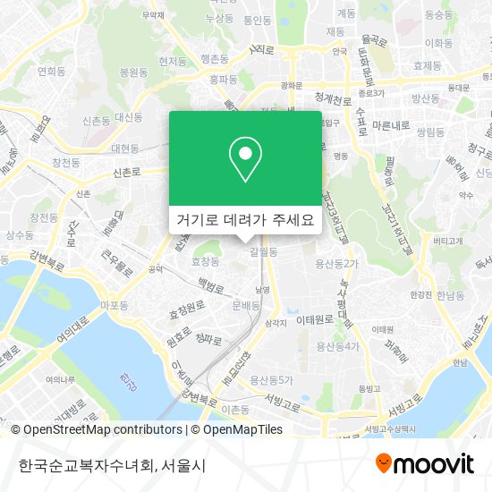 한국순교복자수녀회 지도