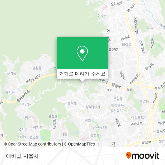 에버빌 지도