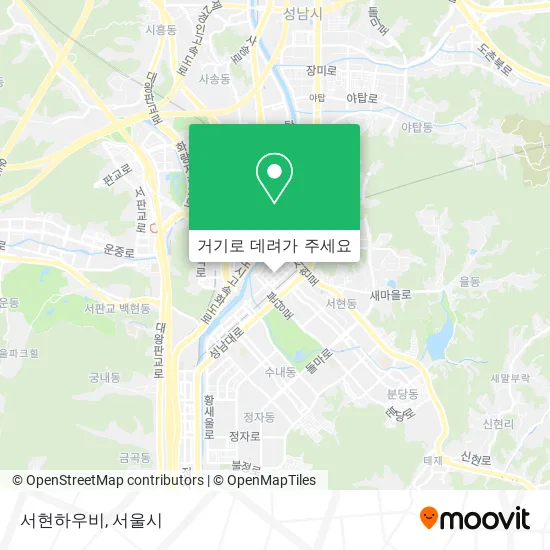 서현하우비 지도