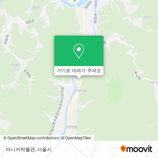 마니커박물관 지도