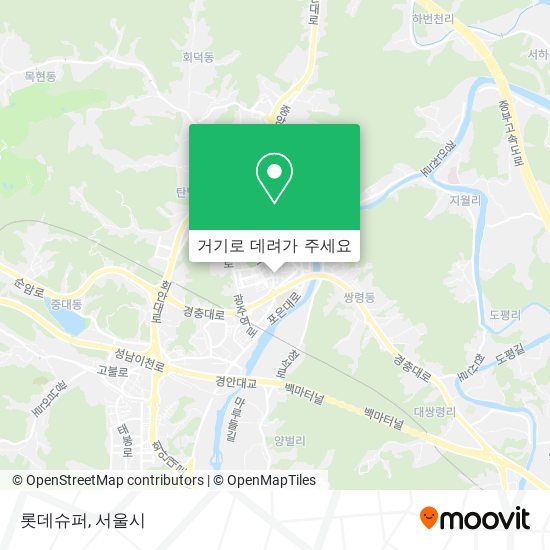 롯데슈퍼 지도