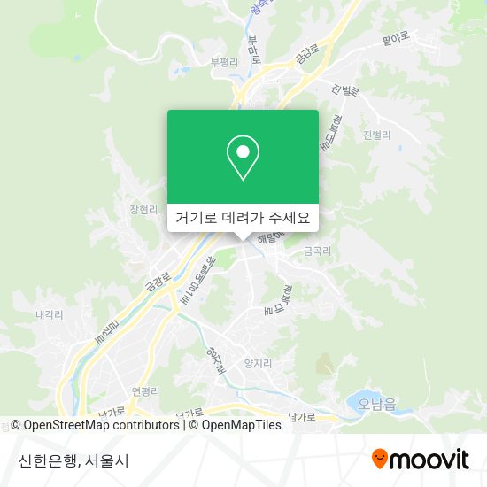 신한은행 지도