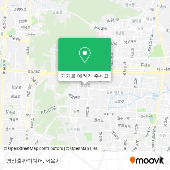 영상출판미디어 지도