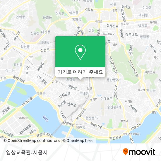 영상교육관 지도