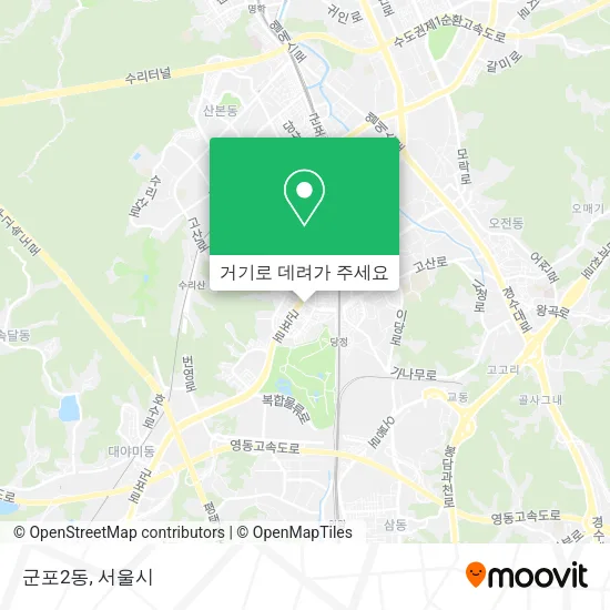 군포2동 지도