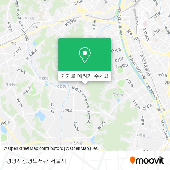 광명시광명도서관 지도