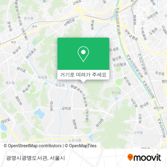 광명시광명도서관 지도