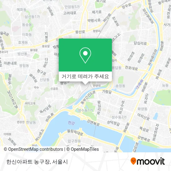 한신아파트 농구장 지도