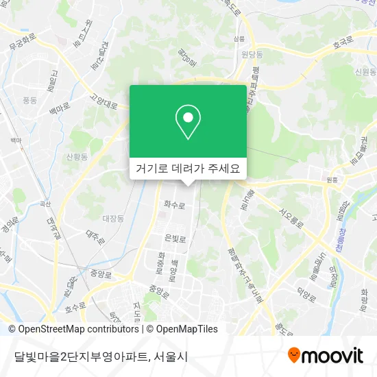 달빛마을2단지부영아파트 지도